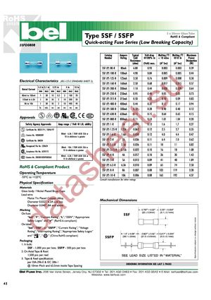 5SF 10-R datasheet  